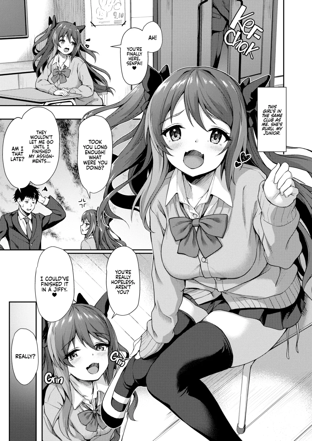 [Awayume] Kouhai wa Koakumama!? 2 | My Clubmate's a Little Devil! 2 (decensored) Fhentai - Page 4