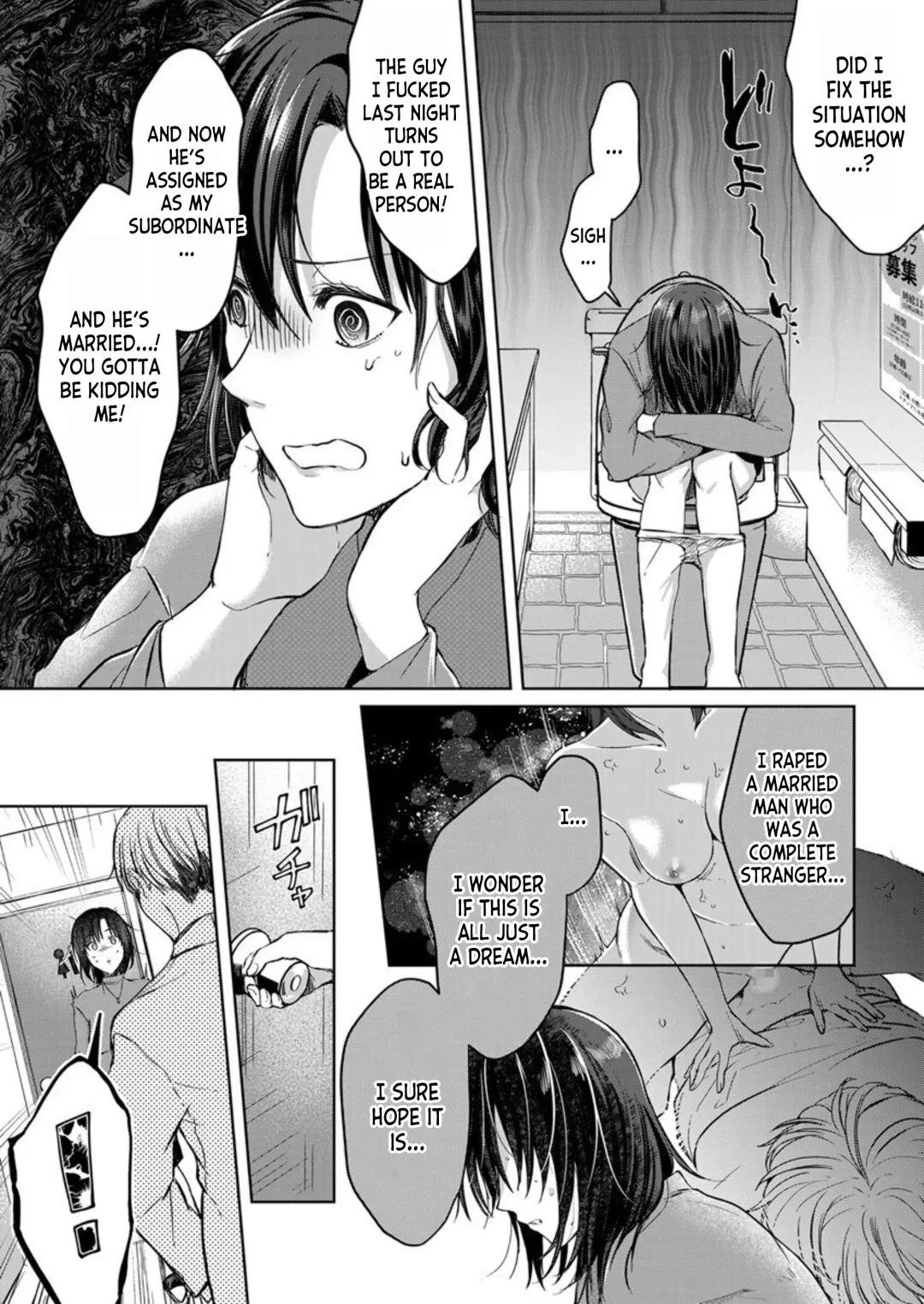 [Satou Ichito] Kekkon Majika no Misoji OL , Deisui Shite Kitaku go Soku Sex Shita Aite wa Rinjin Deshita!? 1 | A 30 Year Old Office Lady on the Verge of Marriage Comes Home Intoxicated, and has Sex with her Neighbor! 1 Fhentai - Page 24