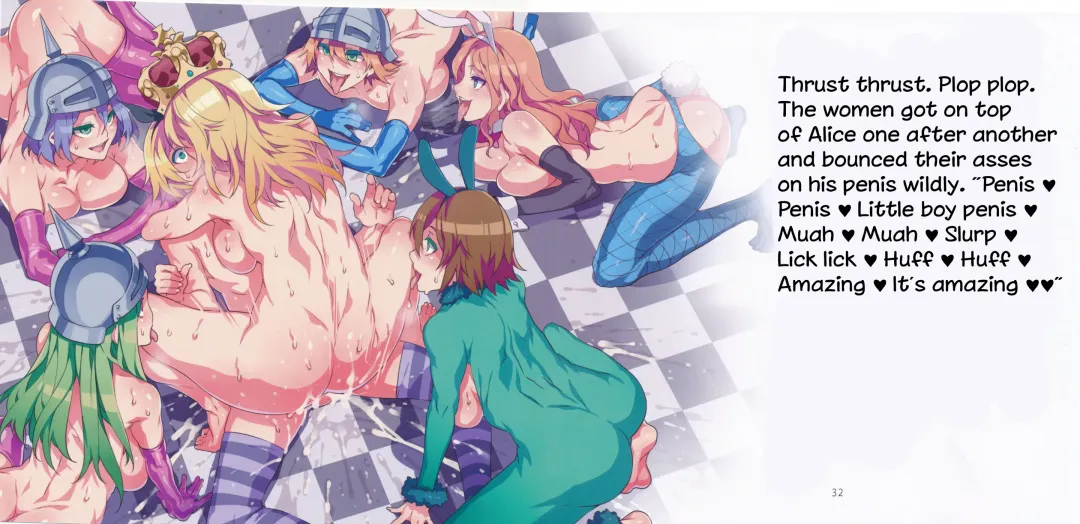 [Mizuryu Kei] Yoiko no Sukebe Douwa Series 2 Fushidara na Kuni no Alice Fhentai - Page 17