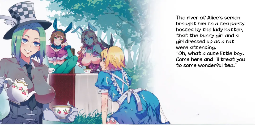 [Mizuryu Kei] Yoiko no Sukebe Douwa Series 2 Fushidara na Kuni no Alice Fhentai - Page 8