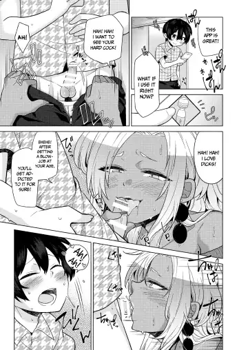 [Knsk] Josou Gal Otoko-kun ni Appli de Ecchi na Itazura Shite Mita 2 |  I Tried To Play Naughty Pranks On a Gal Crossdresser Using an App 2 Fhentai - Page 13