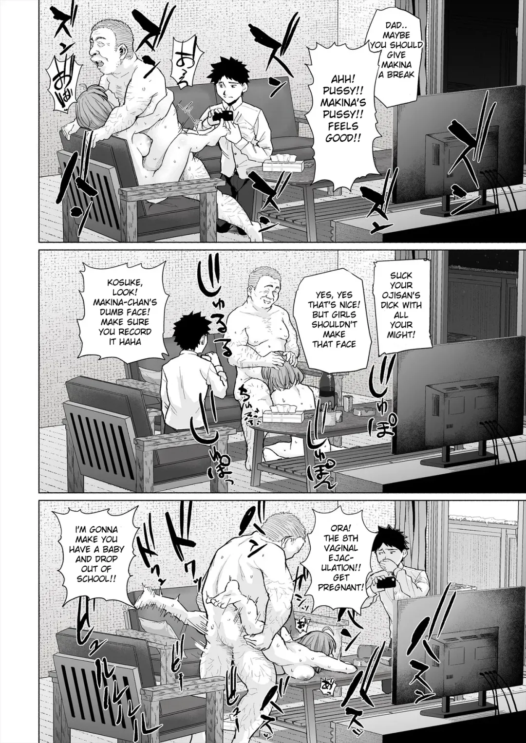 [Magekichi] Osananajimi to Oyaji no Saimin Sex o Toru Christmas Fhentai - Page 31