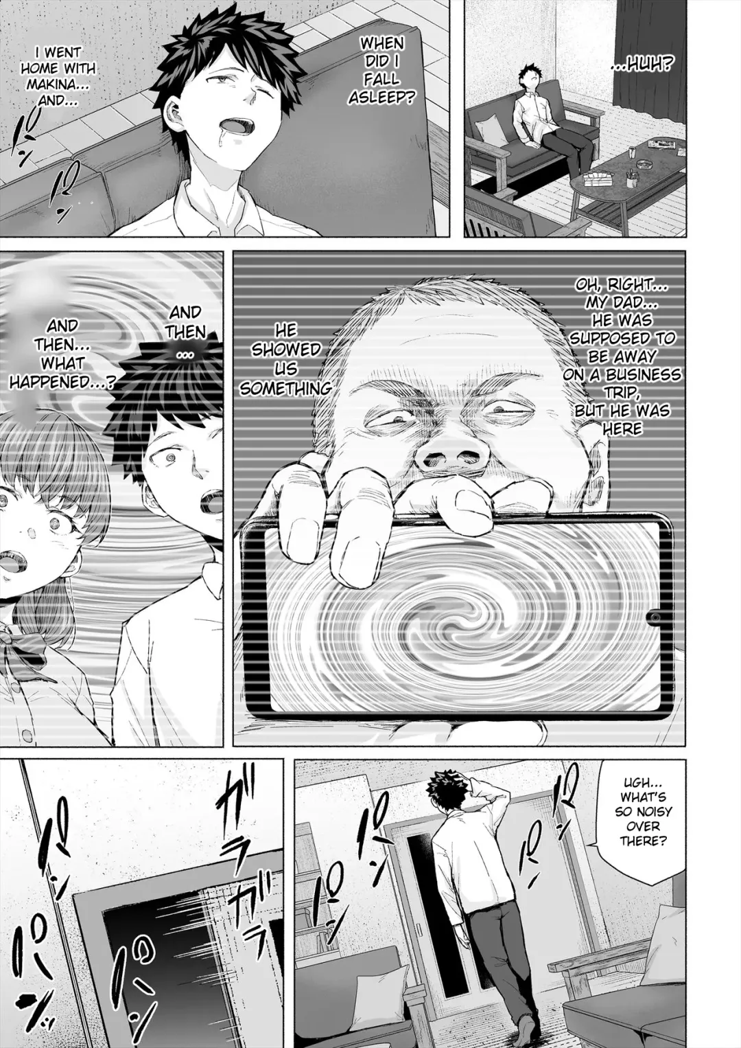 [Magekichi] Osananajimi to Oyaji no Saimin Sex o Toru Christmas Fhentai - Page 8