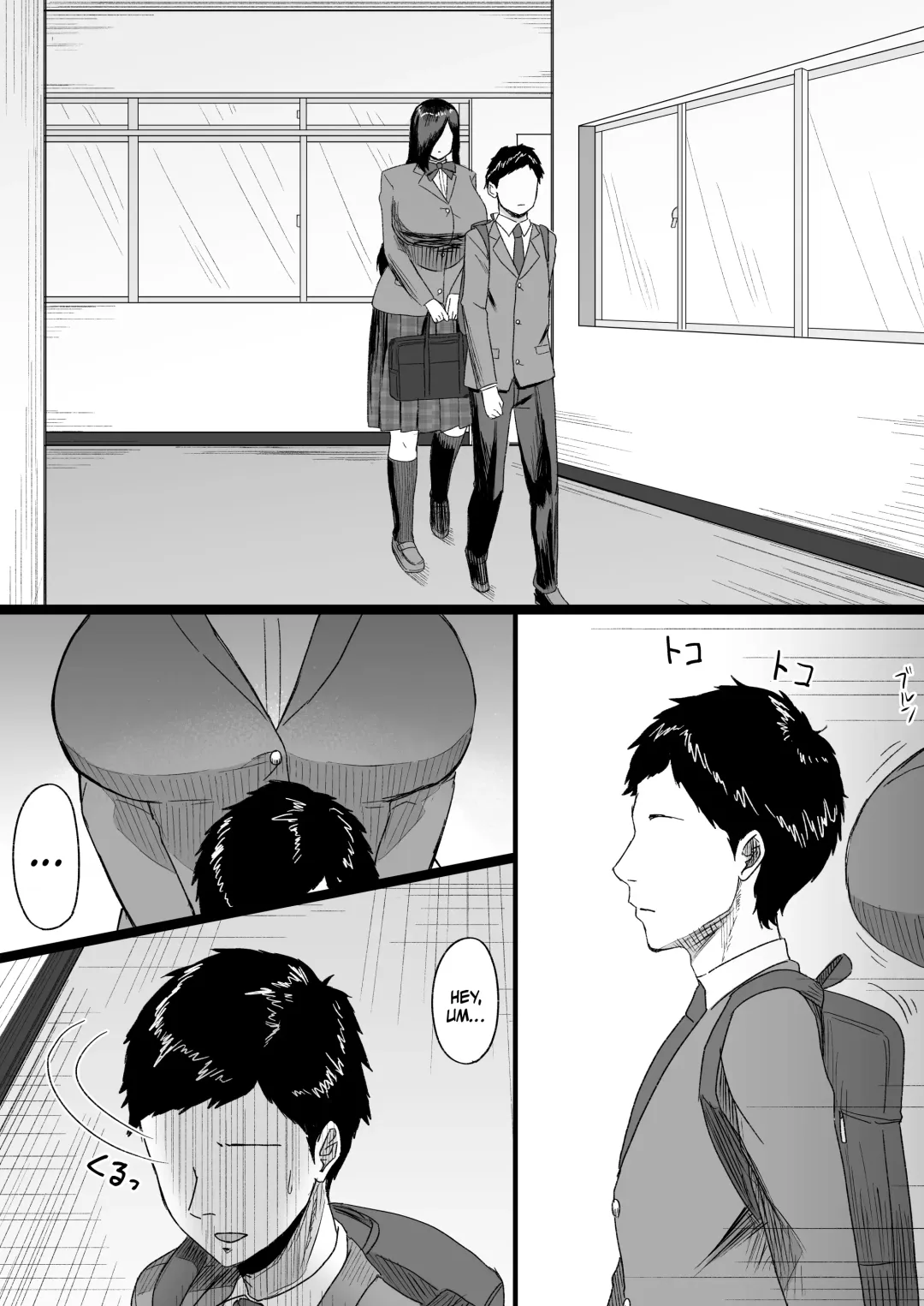 Choushin Cool-kei Kouhai ni Seiteki ni Semarareru Hanashi | Pressed For Sex By My Tall Aloof Kouhai Fhentai - Page 2