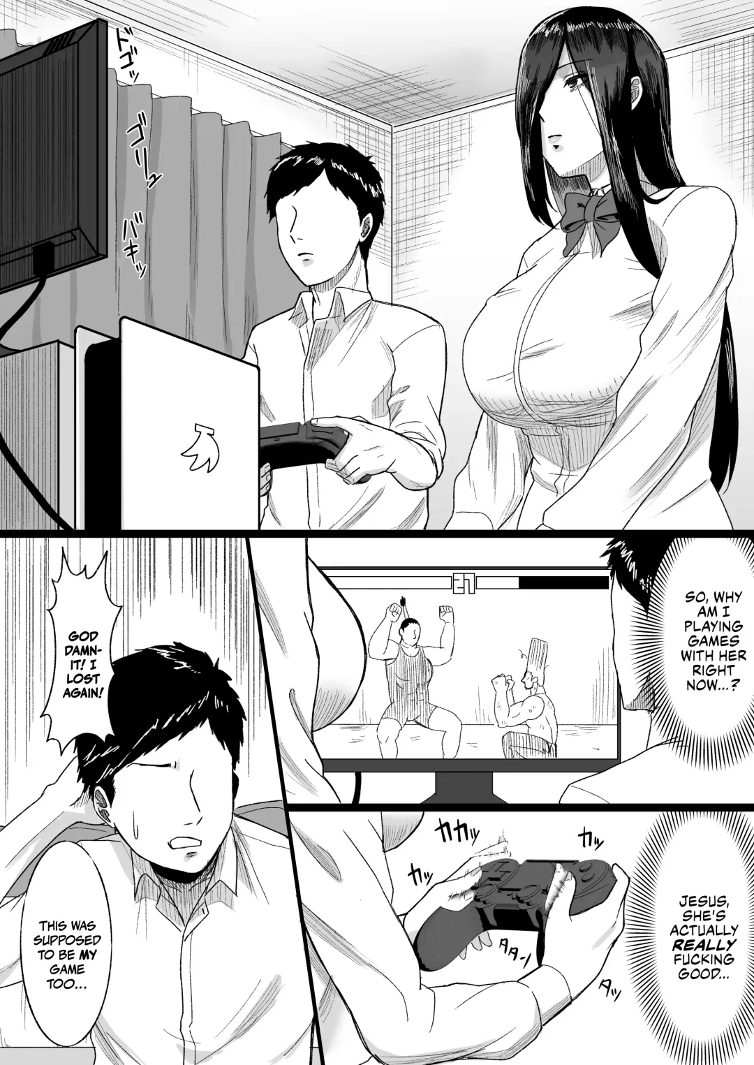 Choushin Cool-kei Kouhai ni Seiteki ni Semarareru Hanashi | Pressed For Sex By My Tall Aloof Kouhai Fhentai - Page 5