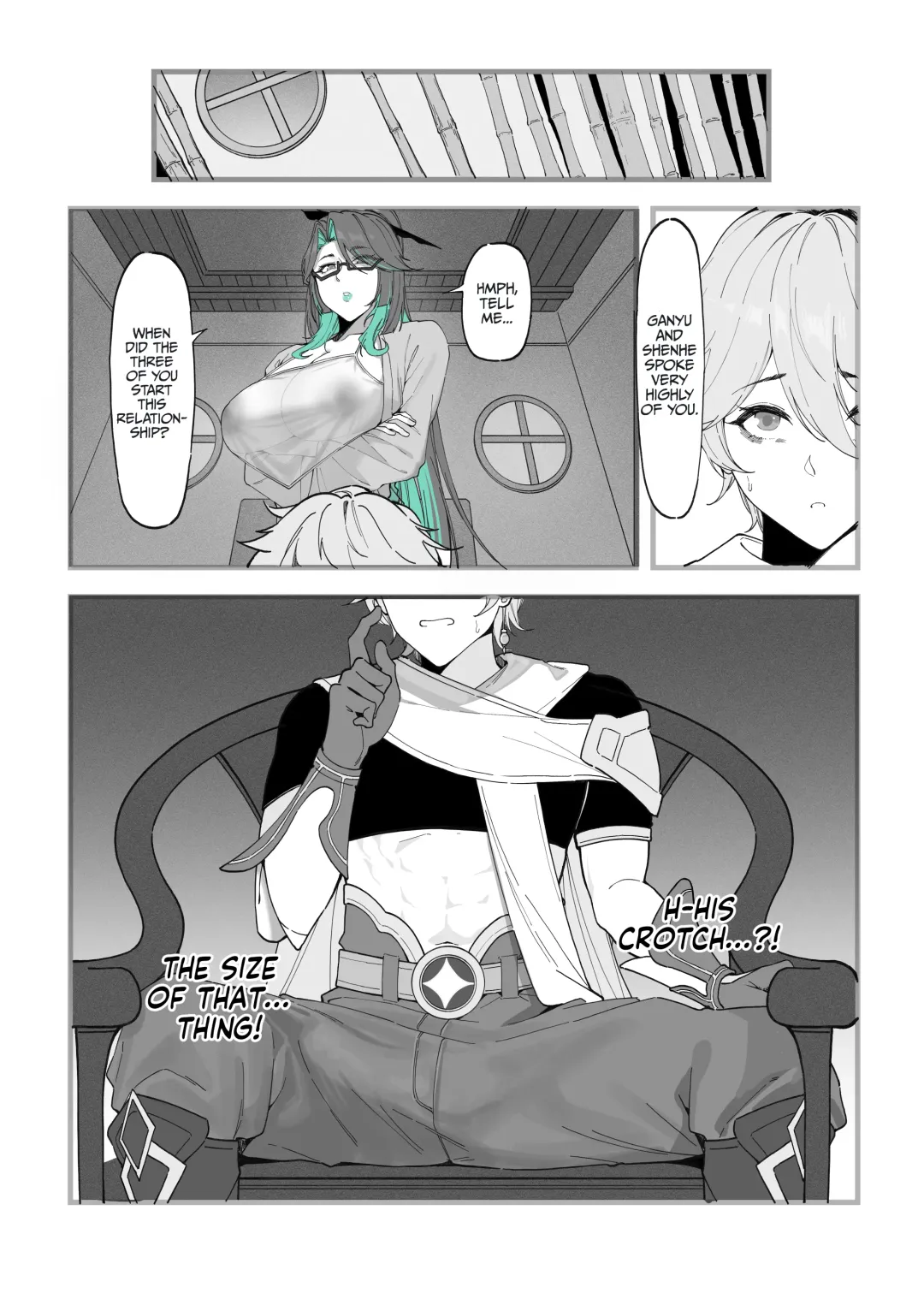 [Maskwolf] Xianyun: Sora no Shiren | Xianyun: A test for Aether (decensored) Fhentai - Page 5