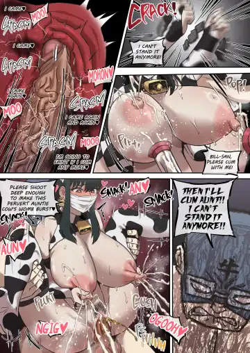 [Akaimelon] Klein Ryou Kyouyou Nikubenki Nyuugyuu Babaa Yor Forger 2 (uncensored) Fhentai - Page 36