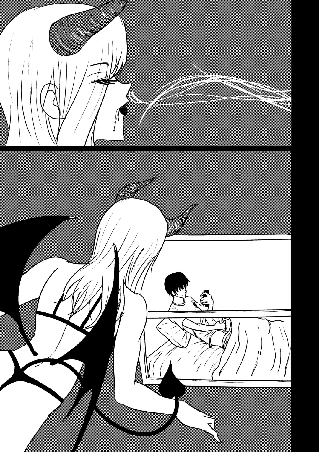 [Shoulder Enjoyer] Succubus Drain 2 Fhentai - Page 1