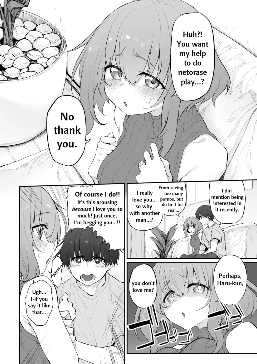[Suga Hideo] Netorase Tsuma | Netorase Wife Fhentai - Page 4