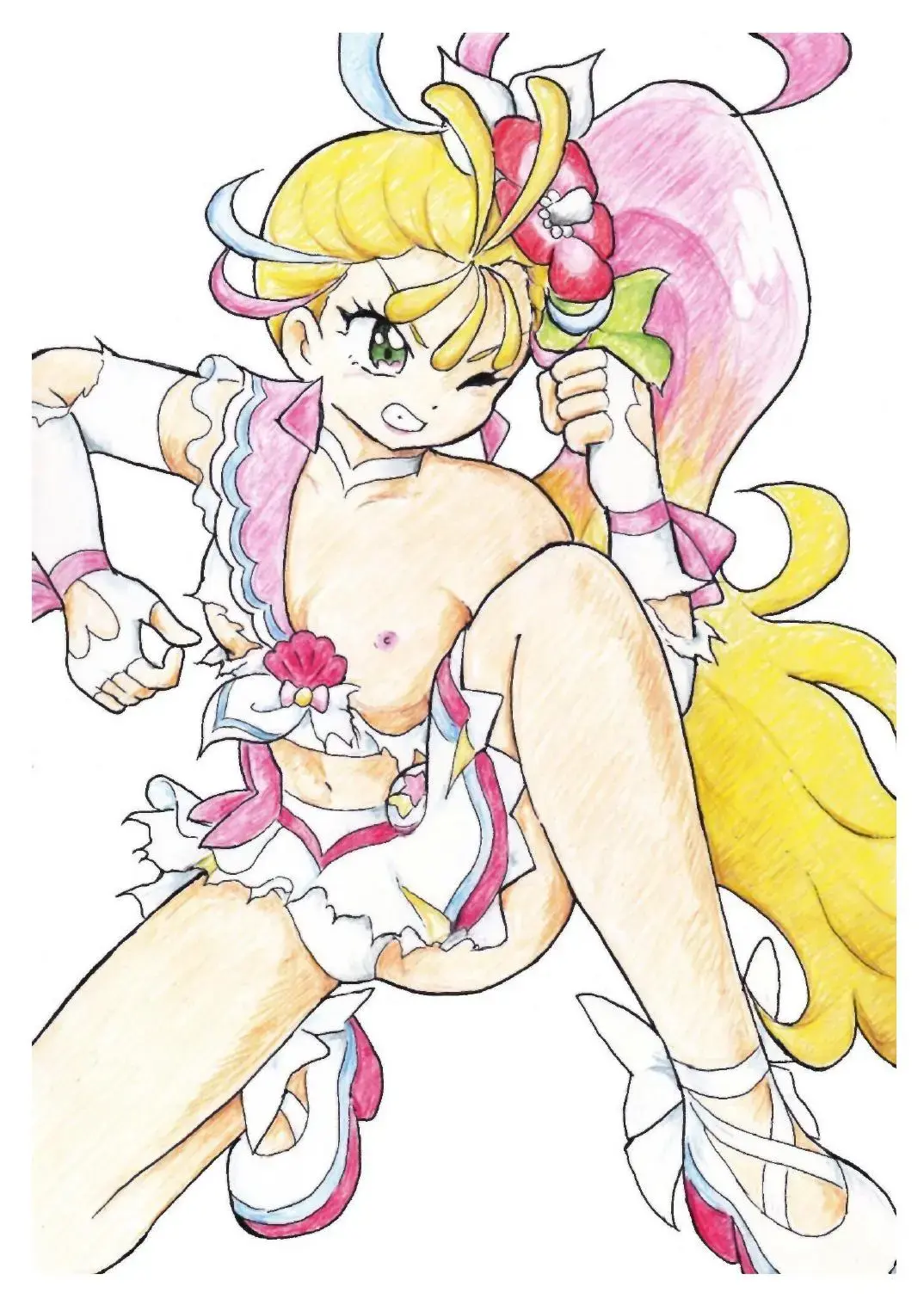 [Tyoujiya] Manatsu no Yoru no Akumu | Summer Nightmare Fhentai - Page 2