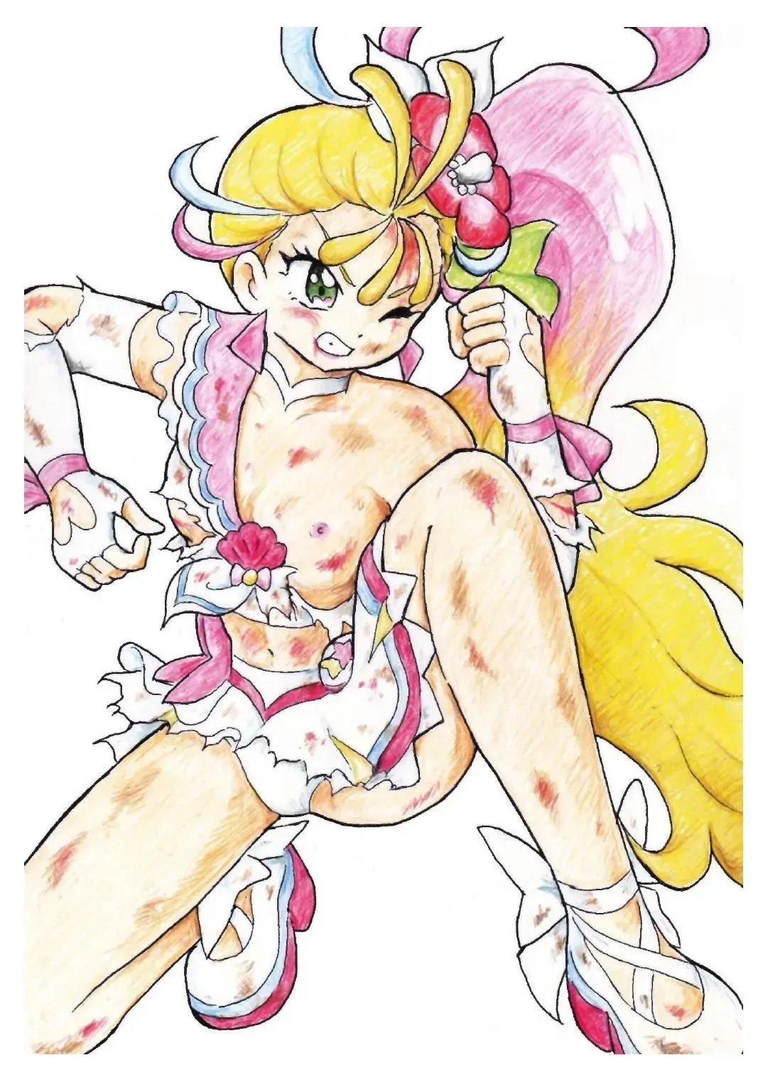 [Tyoujiya] Manatsu no Yoru no Akumu | Summer Nightmare Fhentai - Page 3