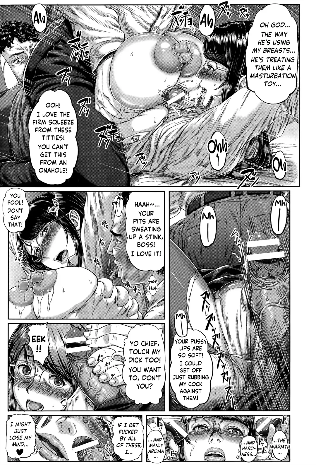 [Katou Tetsuya] Onna Joushi Naburare Jigoku | Miss Boss' Tantalising Torment Fhentai - Page 11