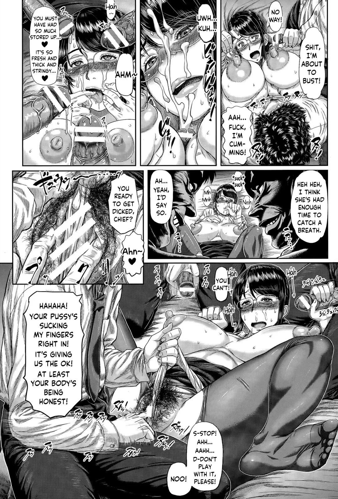[Katou Tetsuya] Onna Joushi Naburare Jigoku | Miss Boss' Tantalising Torment Fhentai - Page 12