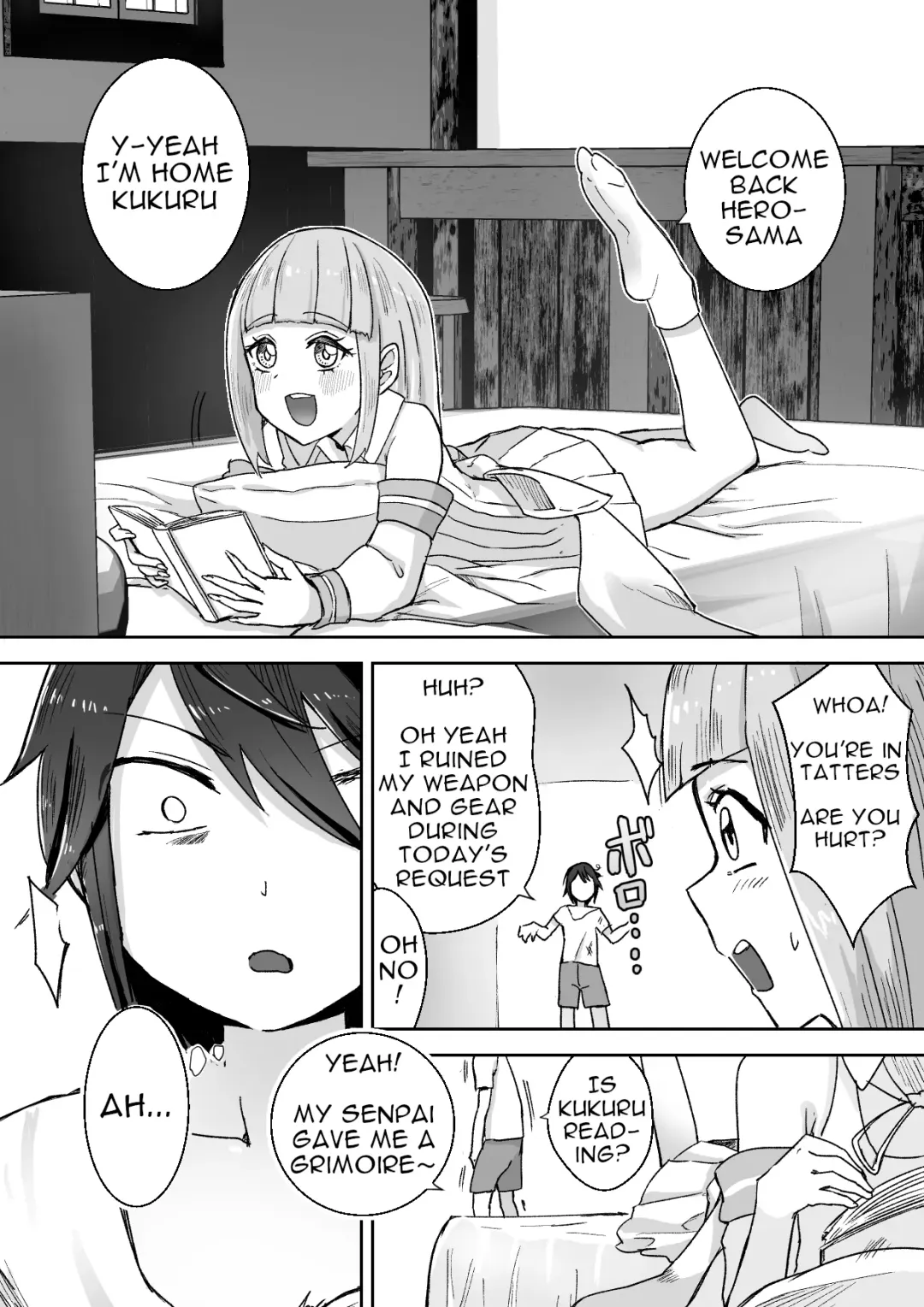 [Aibiki Mabo] Succubus ni Haiboku Shite Chitchana Teisobi o Tsukerarechau Ohanashi | Story about Losing to a Succubus and Made to Wear Small Chastity Belt Fhentai - Page 18