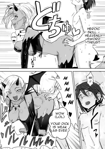 [Aibiki Mabo] Succubus ni Haiboku Shite Chitchana Teisobi o Tsukerarechau Ohanashi | Story about Losing to a Succubus and Made to Wear Small Chastity Belt Fhentai - Page 25