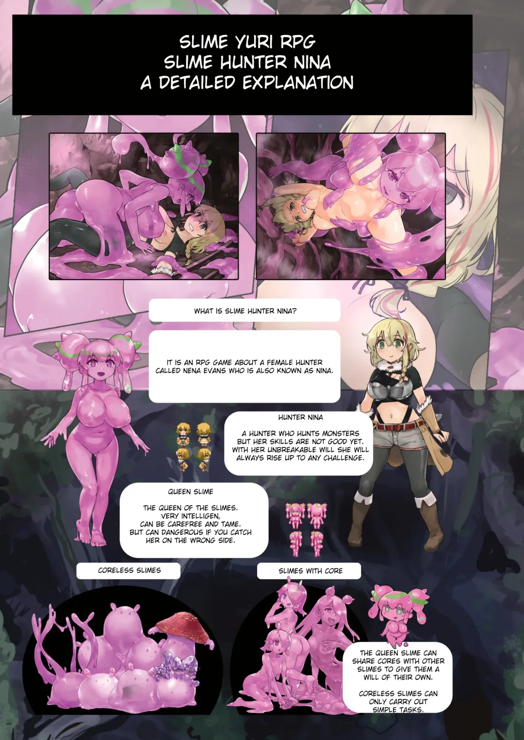 [Aimitsu] Slime Hunter Nina no Juhon (Fa Zin) Vol.1 | Slime Hunter Nina's Cursed Book (Fanzine) Vol.1 Fhentai - Page 10