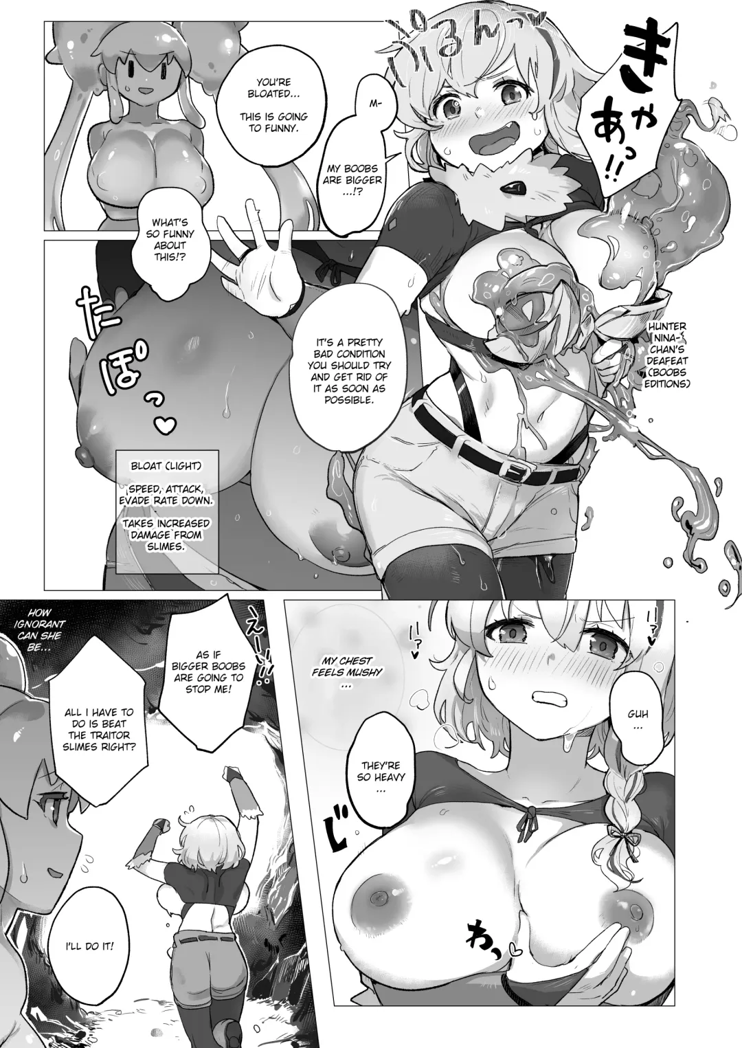 [Aimitsu] Slime Hunter Nina no Juhon (Fa Zin) Vol.1 | Slime Hunter Nina's Cursed Book (Fanzine) Vol.1 Fhentai - Page 4