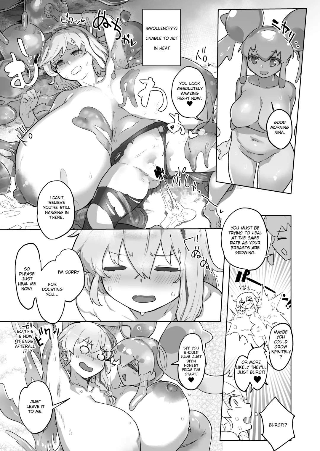 [Aimitsu] Slime Hunter Nina no Juhon (Fa Zin) Vol.1 | Slime Hunter Nina's Cursed Book (Fanzine) Vol.1 Fhentai - Page 7