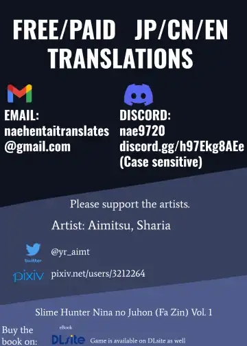 [Aimitsu] Slime Hunter Nina no Juhon (Fa Zin) Vol.1 | Slime Hunter Nina's Cursed Book (Fanzine) Vol.1 Fhentai - Page 26