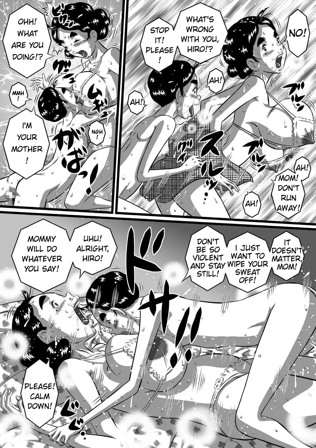 [Point Takashi] Itoshii Musuko ni Segamarete... Bakunyuu Inbo... Yoshie | My Beloved Son Begged Me Fhentai - Page 11