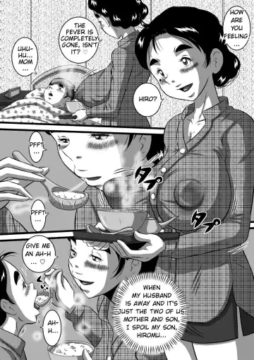 [Point Takashi] Itoshii Musuko ni Segamarete... Bakunyuu Inbo... Yoshie | My Beloved Son Begged Me Fhentai - Page 5