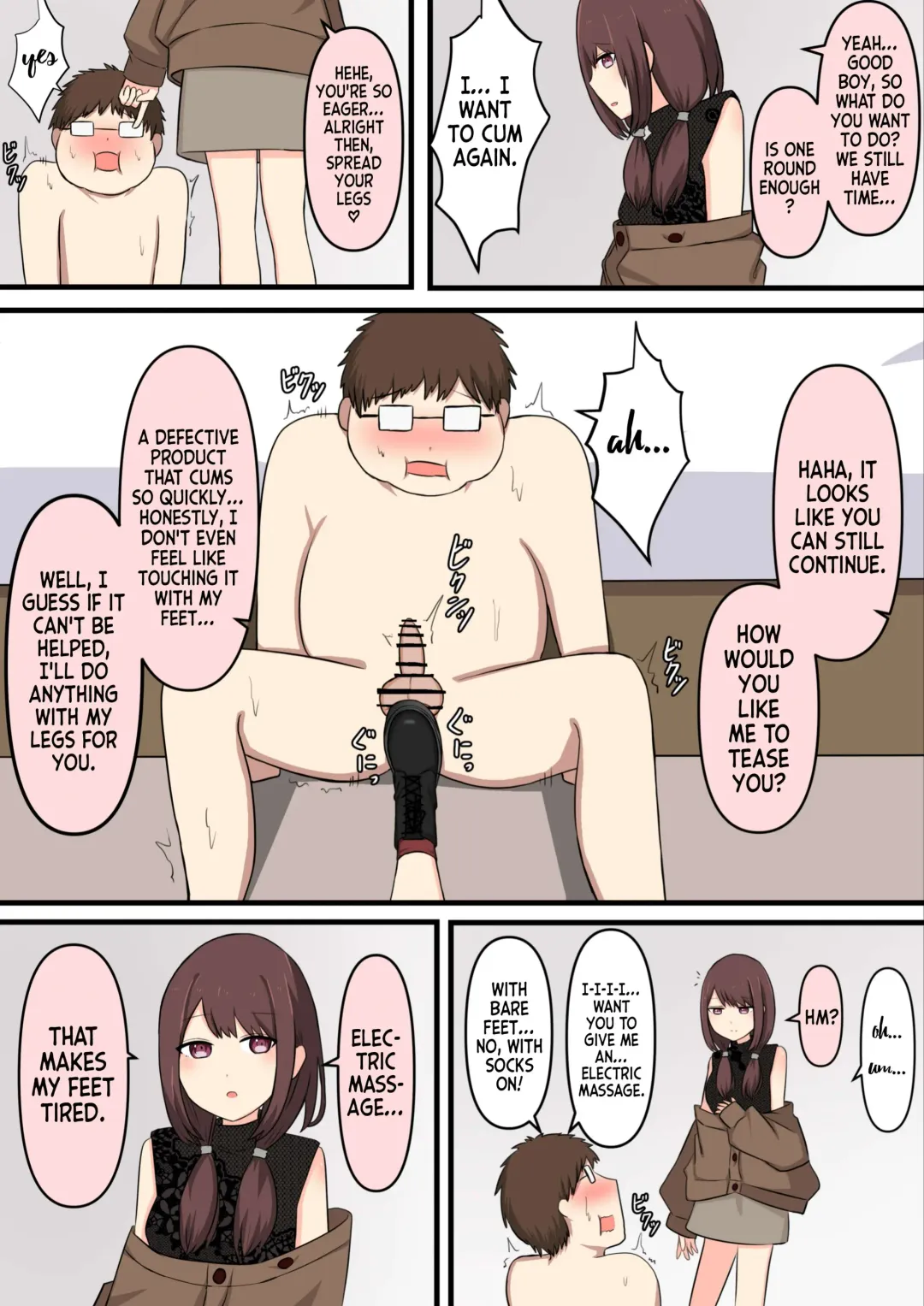 M-seikan Ittemita! [Ijiwaru na Onee-san Hen] | I Tried M Play Fhentai - Page 11