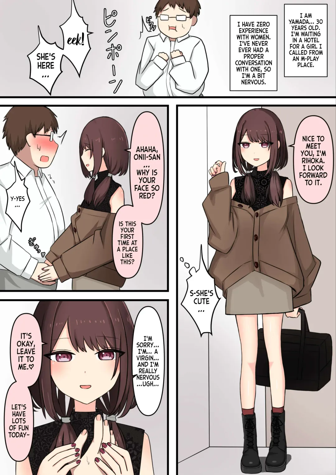 M-seikan Ittemita! [Ijiwaru na Onee-san Hen] | I Tried M Play Fhentai - Page 2