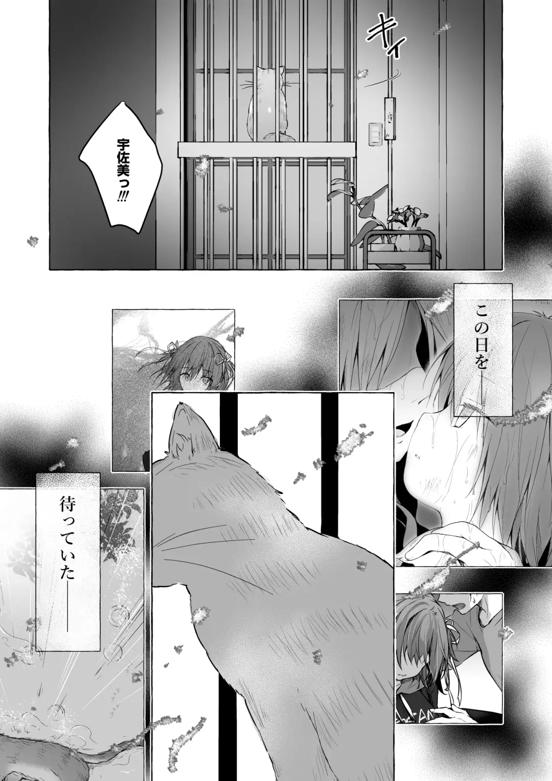 [Konomi] Nyancology 13 -Nekoda-san to Usami-san no Himitsu no Sessyoku- Bangaihen Douji Shuuroku "Usami-san to Umibe de Himitsu no Ecchi?" Fhentai - Page 30