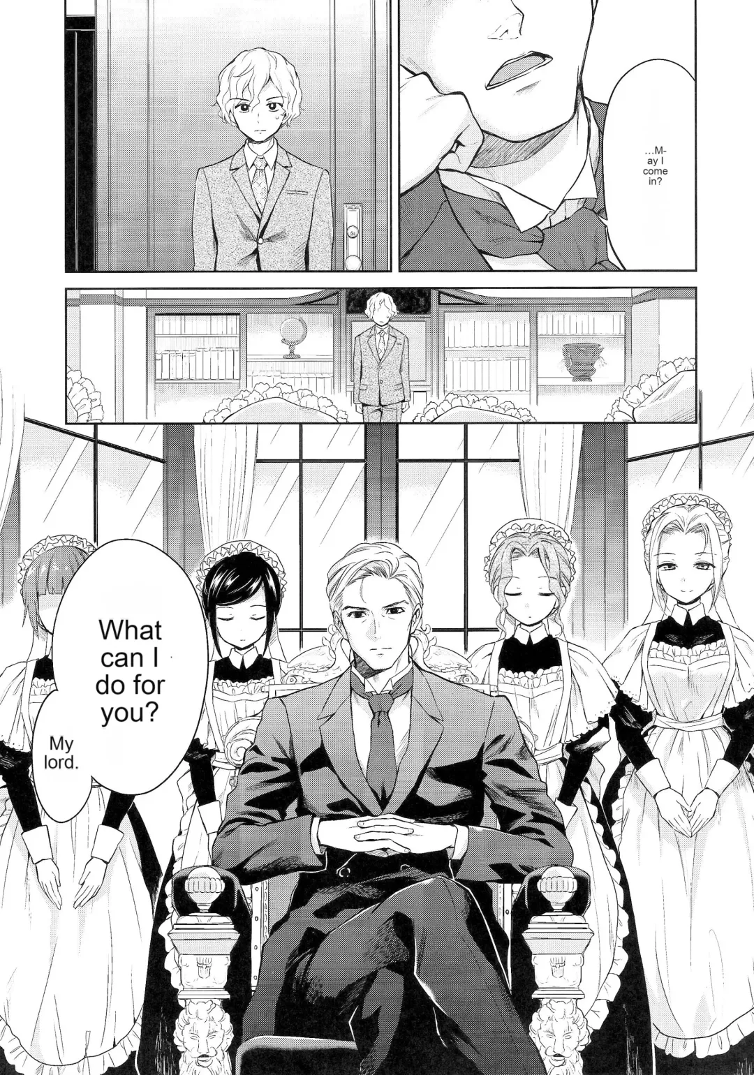 [Kikuduki Taro] Haruhira Hakushaku-ke no Jijou San Fhentai - Page 6