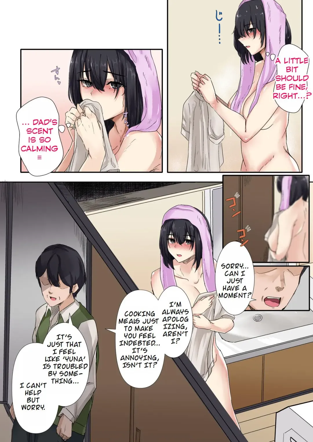 [Kanikoro] Otou-san to Sex Shitara Dame desu ka? | Is it wrong to have sex with my dad? Fhentai - Page 15