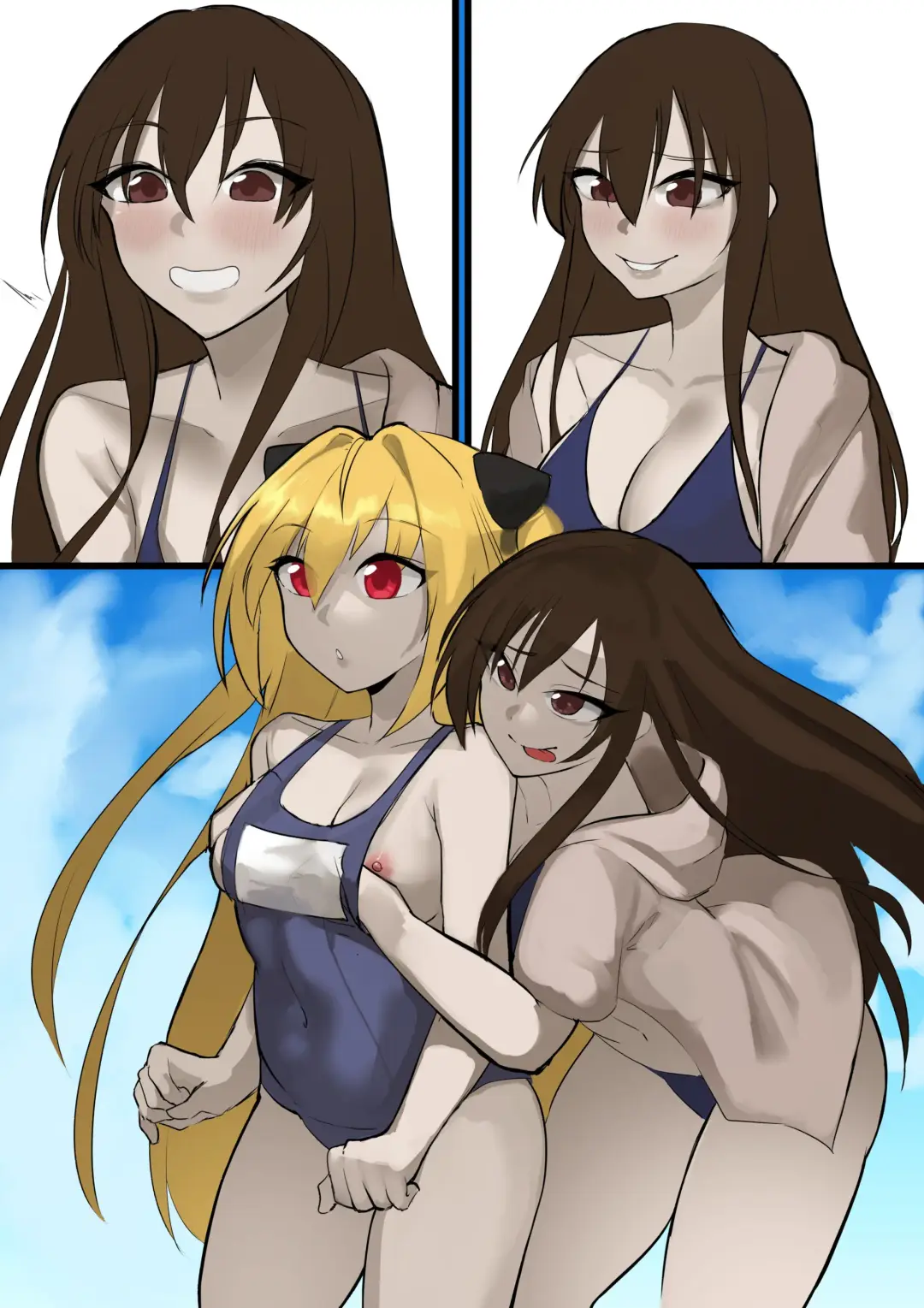 【tsfsingularity】Yui Kotegawa swapped!? Fhentai - Page 9