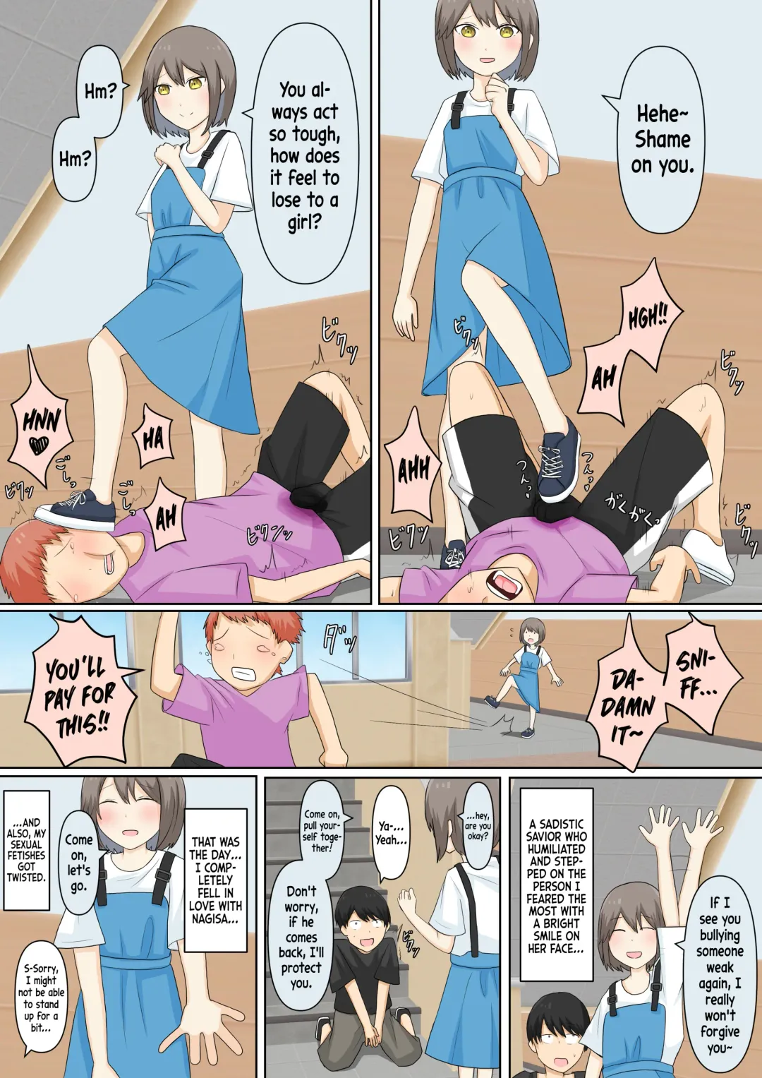 [Ameno Shigure] A Story About Confessing My Masochistic Tendencies To My Childhood Friend And Having Her Bully Me | Osananajimi Kanojo ni Mazobare Shite Ijimete Morau Hanashi Fhentai - Page 21