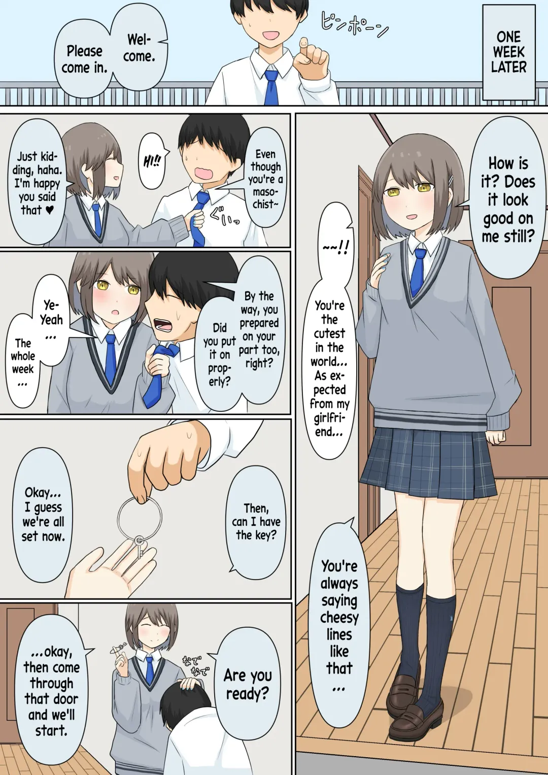 [Ameno Shigure] A Story About Confessing My Masochistic Tendencies To My Childhood Friend And Having Her Bully Me | Osananajimi Kanojo ni Mazobare Shite Ijimete Morau Hanashi Fhentai - Page 23