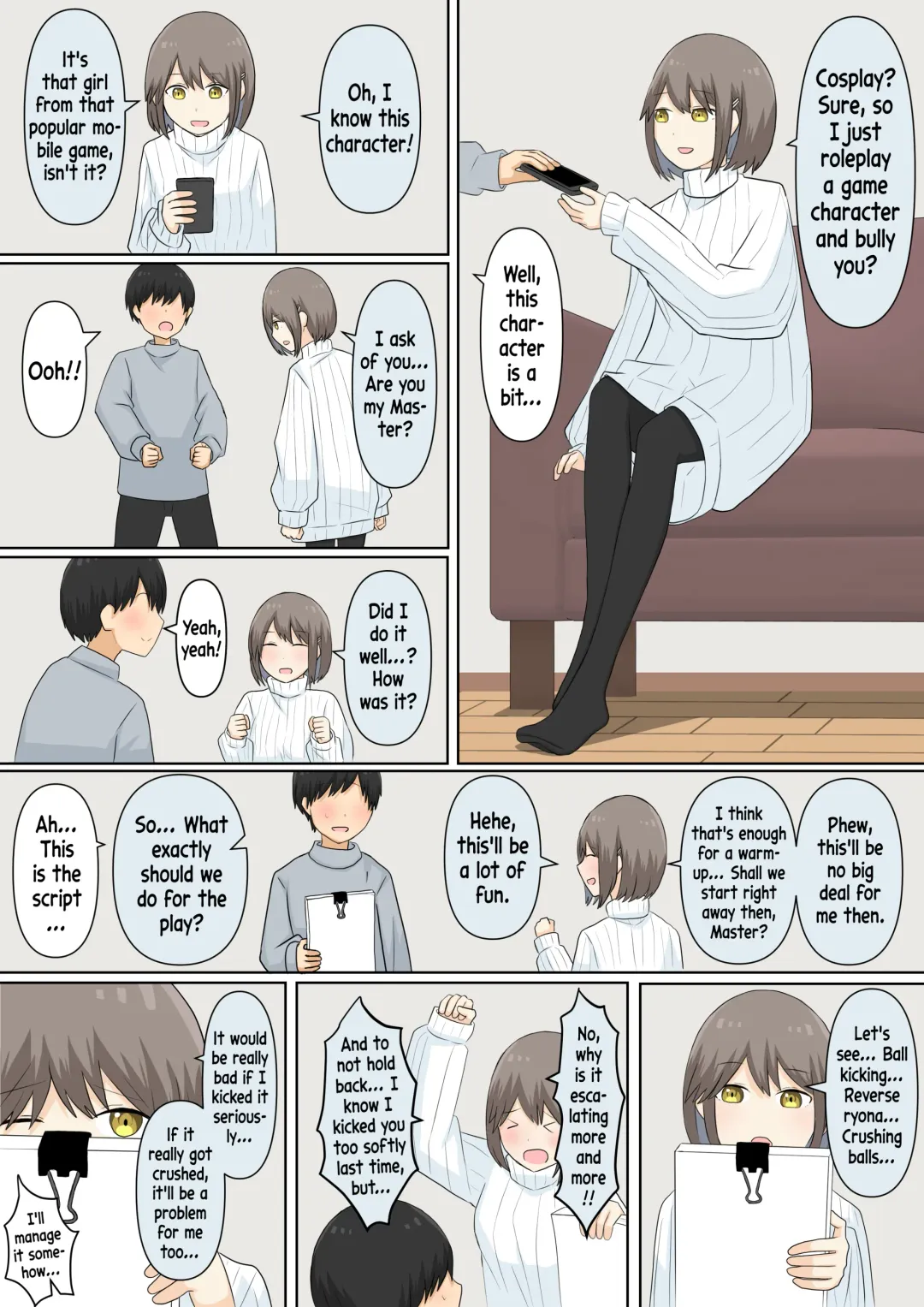 [Ameno Shigure] A Story About Confessing My Masochistic Tendencies To My Childhood Friend And Having Her Bully Me | Osananajimi Kanojo ni Mazobare Shite Ijimete Morau Hanashi Fhentai - Page 37