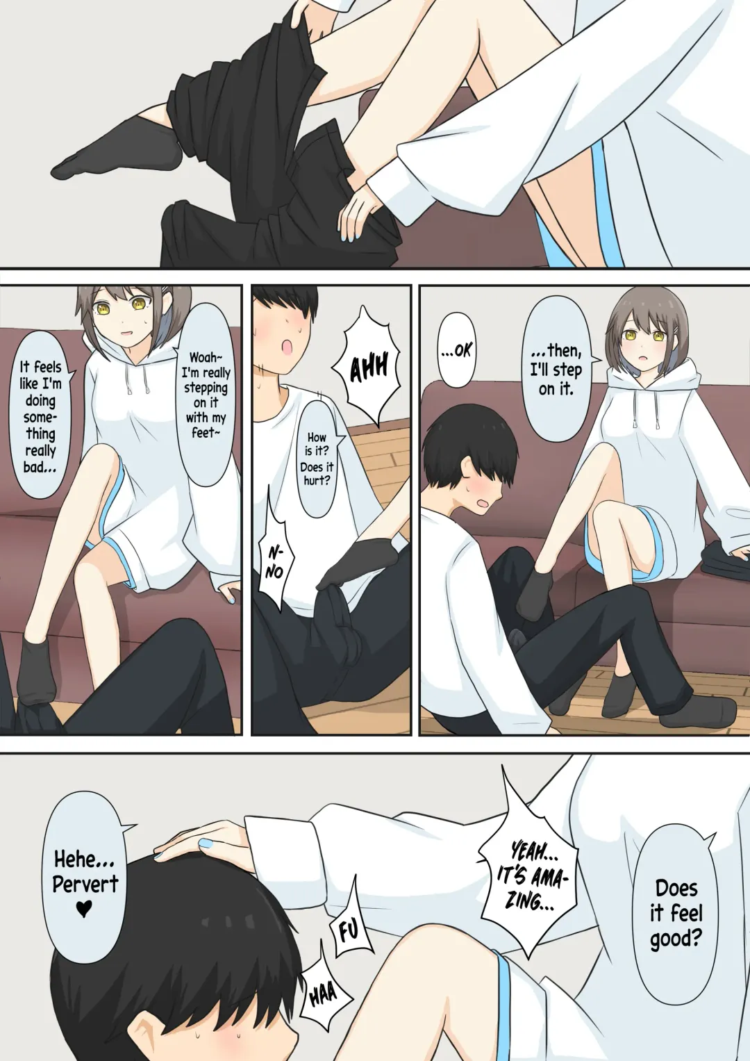 [Ameno Shigure] A Story About Confessing My Masochistic Tendencies To My Childhood Friend And Having Her Bully Me | Osananajimi Kanojo ni Mazobare Shite Ijimete Morau Hanashi Fhentai - Page 8