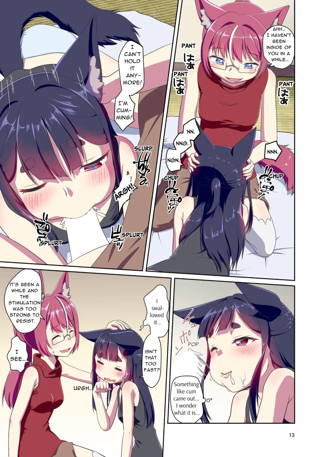 [Fumotono Mikoto] Me ga Sametara Kemomimi Shoujo ni Natteita Ohanashi 2 | When I Awoke I Had Become An Animal Eared Girl 2 Fhentai - Page 13