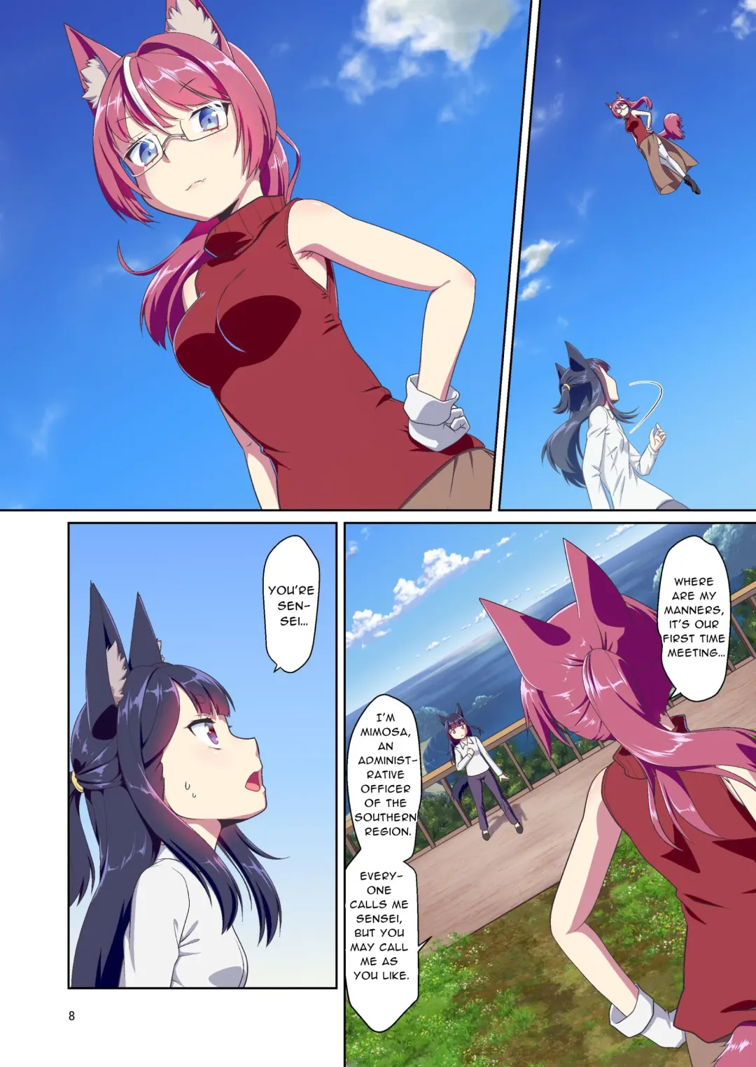 [Fumotono Mikoto] Me ga Sametara Kemomimi Shoujo ni Natteita Ohanashi 2 | When I Awoke I Had Become An Animal Eared Girl 2 Fhentai - Page 8