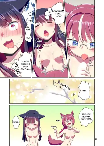 [Fumotono Mikoto] Me ga Sametara Kemomimi Shoujo ni Natteita Ohanashi 2 | When I Awoke I Had Become An Animal Eared Girl 2 Fhentai - Page 23