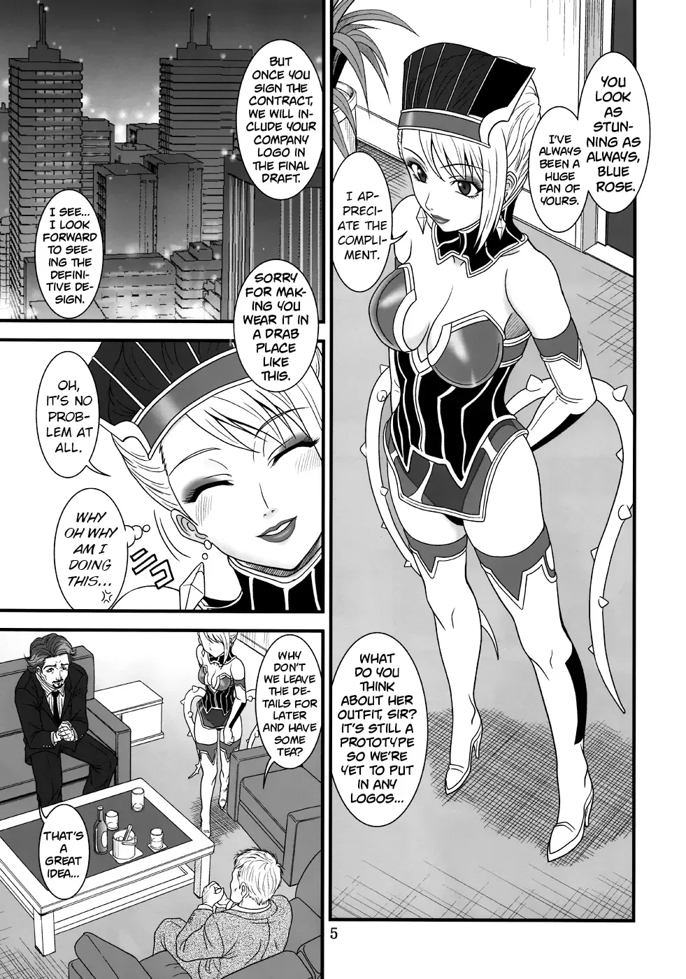[Suhara Shiina] Blue Business Fhentai - Page 4