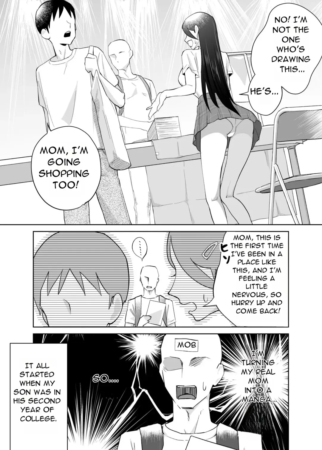 [Karashina En] Kaa-san, Tsukiatte ~Ganbaru kara Tetsudatte~ | Mother, please accompany me ~ I'll do my best, so please help me ~ Fhentai - Page 4