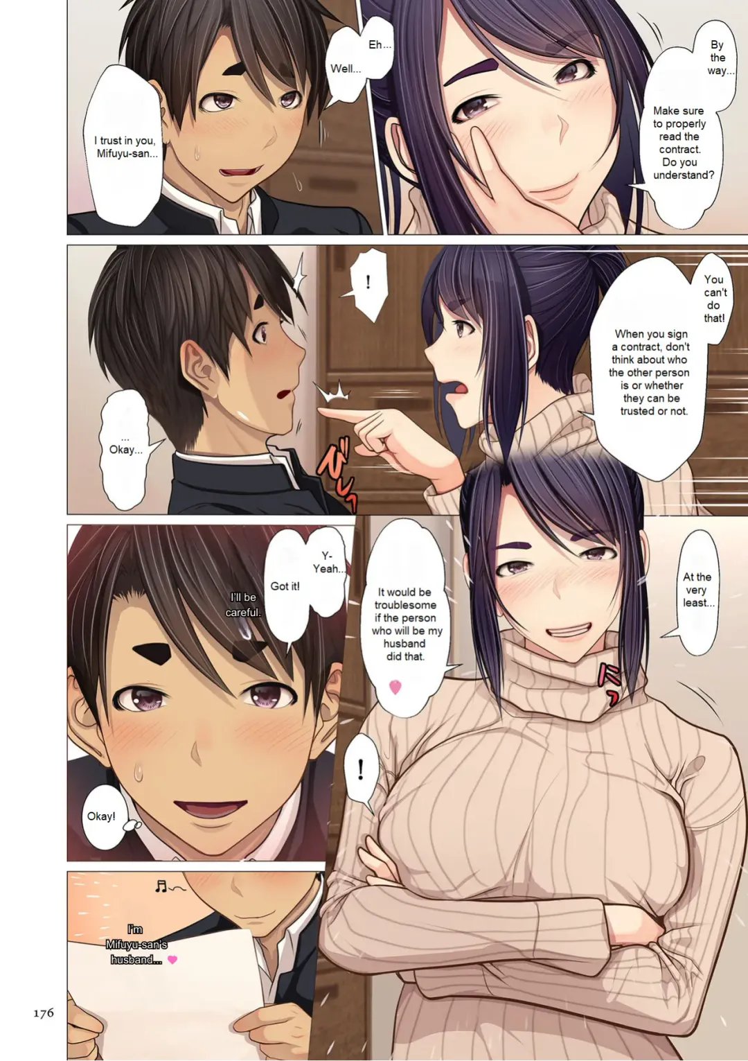[Emori Uki] Oba-chan no waki to ase to futari no ashita | Auntie's Armpits, Sweat and Our Tomorrow Fhentai - Page 2