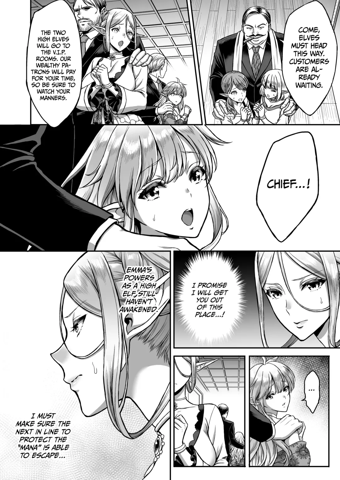 [Usagi Nagomu] 黄昏の娼エルフ1-4 Fhentai - Page 11