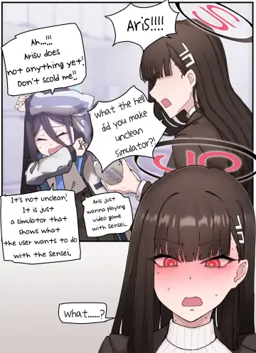 [Horori] Kivotos Gravure #03  Sensei simulator Fhentai - Page 9