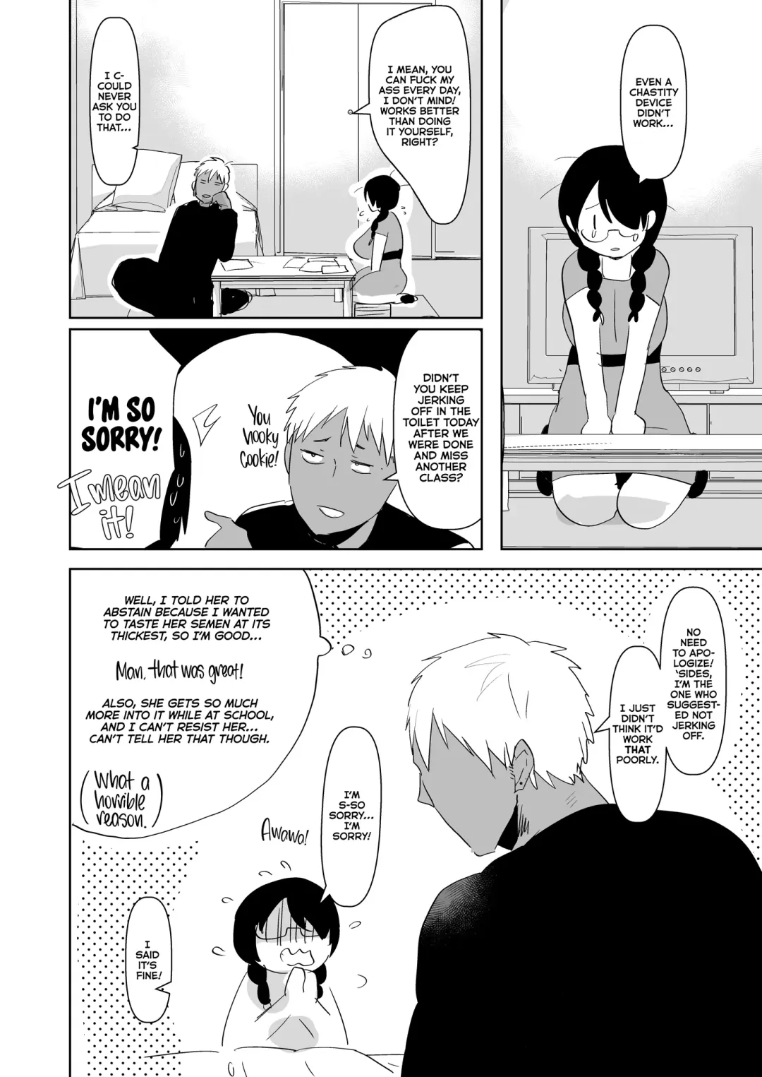 [Aimaitei Umami] Yarichin (Moto) no Ore ga Jimi de Otonashii Kanojo (Kyonyuu) no Futanari Dekachin ni Dohamari Shiteru Hanashi | My Womanizing Days Are Over! Now I'm All About Her Futa Cock (decensored) Fhentai - Page 26