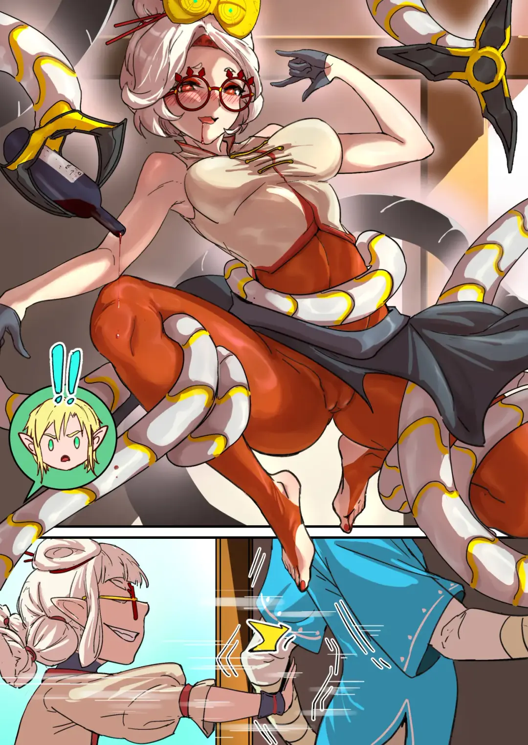 [Pz-x] Drunk date in Purah Fhentai - Page 5