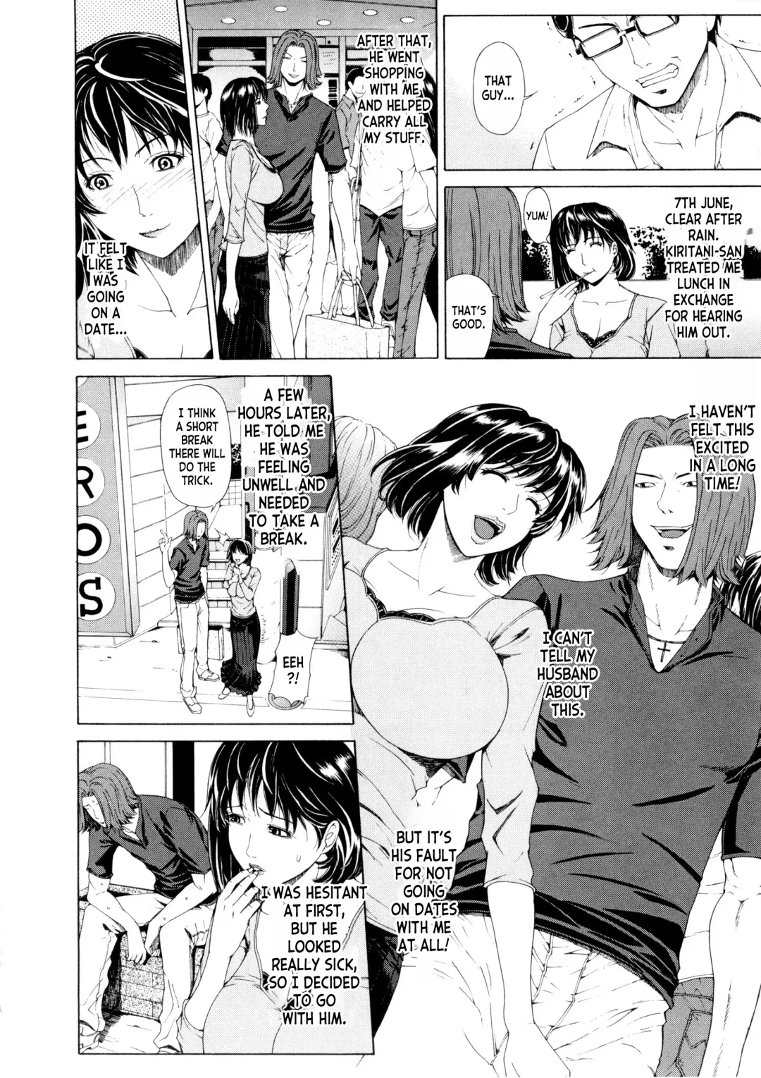 [Tokie Hirohito] Tsuma Nikki  | The Wife's Diary Fhentai - Page 4