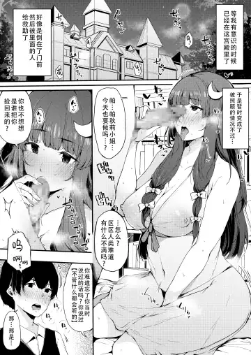 [Sakurayu Hal] Koumakan no Majo ni Hirowareta Boku. | 被红魔馆的魔女捡到的我 Fhentai - Page 2