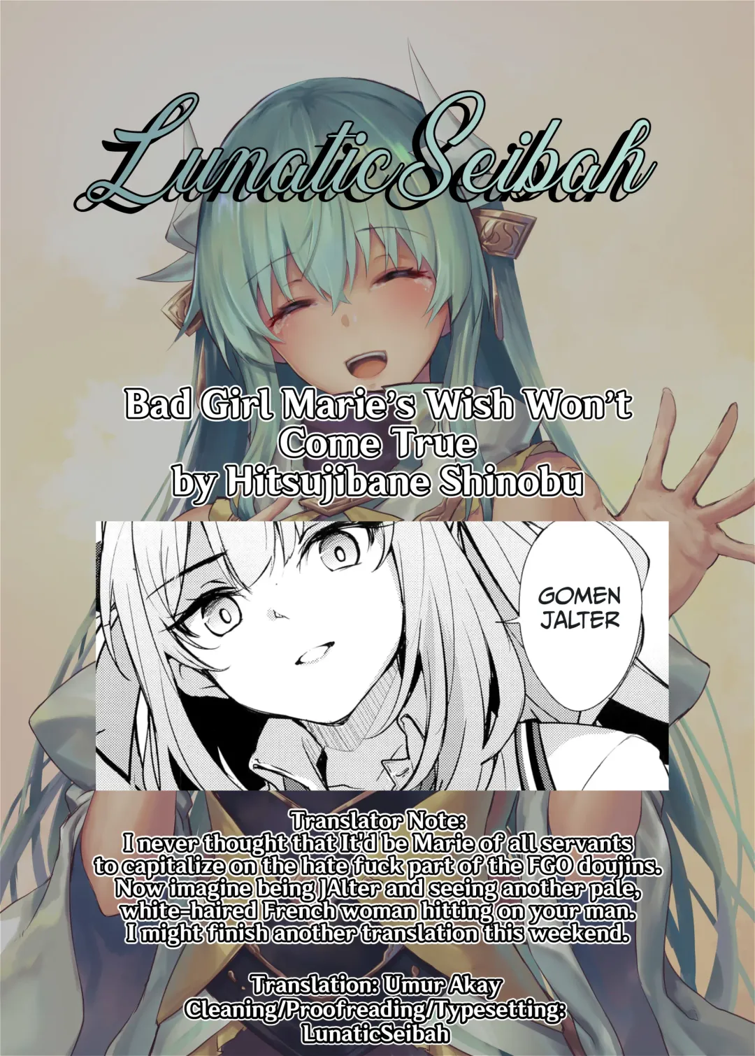 [Hitsujibane Shinobu] Waruiko Marie no Negai wa Kanawanai | Bad Girl Marie's Wish Won't Come True Fhentai - Page 20