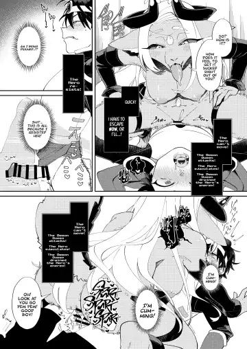 [Tanutan] Muteki no Maou dakara Yuusha kara Chikara wo Suitotte Kainarasu | The Demon Queen Was Invincible So The Hero Got All His Power Sucked From Him & Ended Up As Her Pet! Fhentai - Page 12
