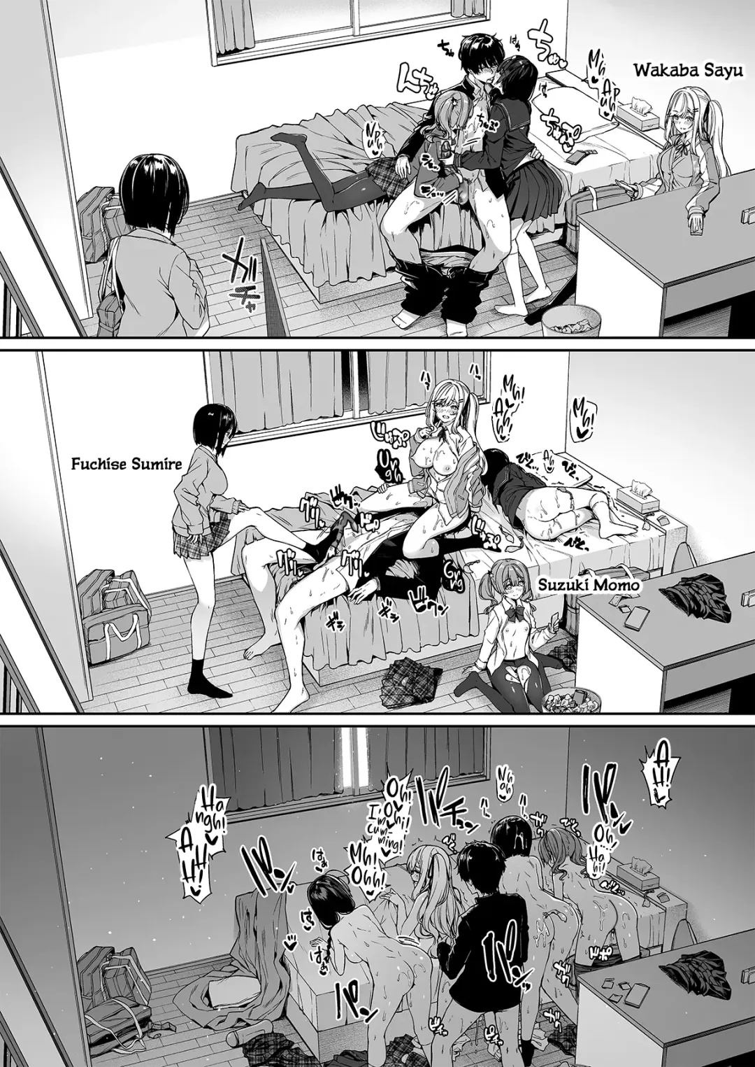 [Kazakura] InCha Couple ga You Gal-tachi to SEX Training Suru Hanashi 2 (decensored) Fhentai - Page 3